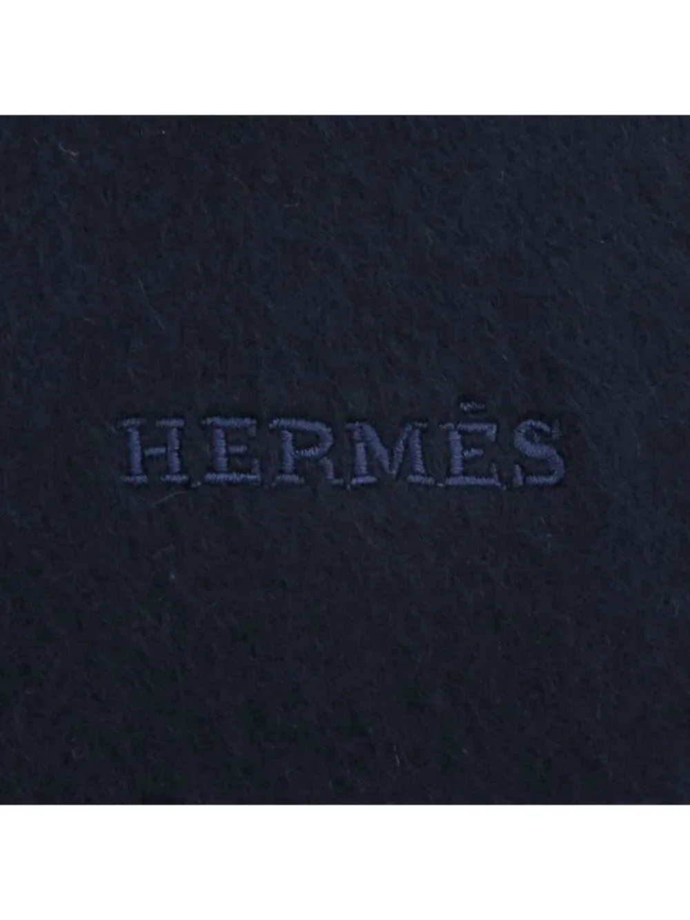 Hermes Scarf Navy - Picture 5 of 9
